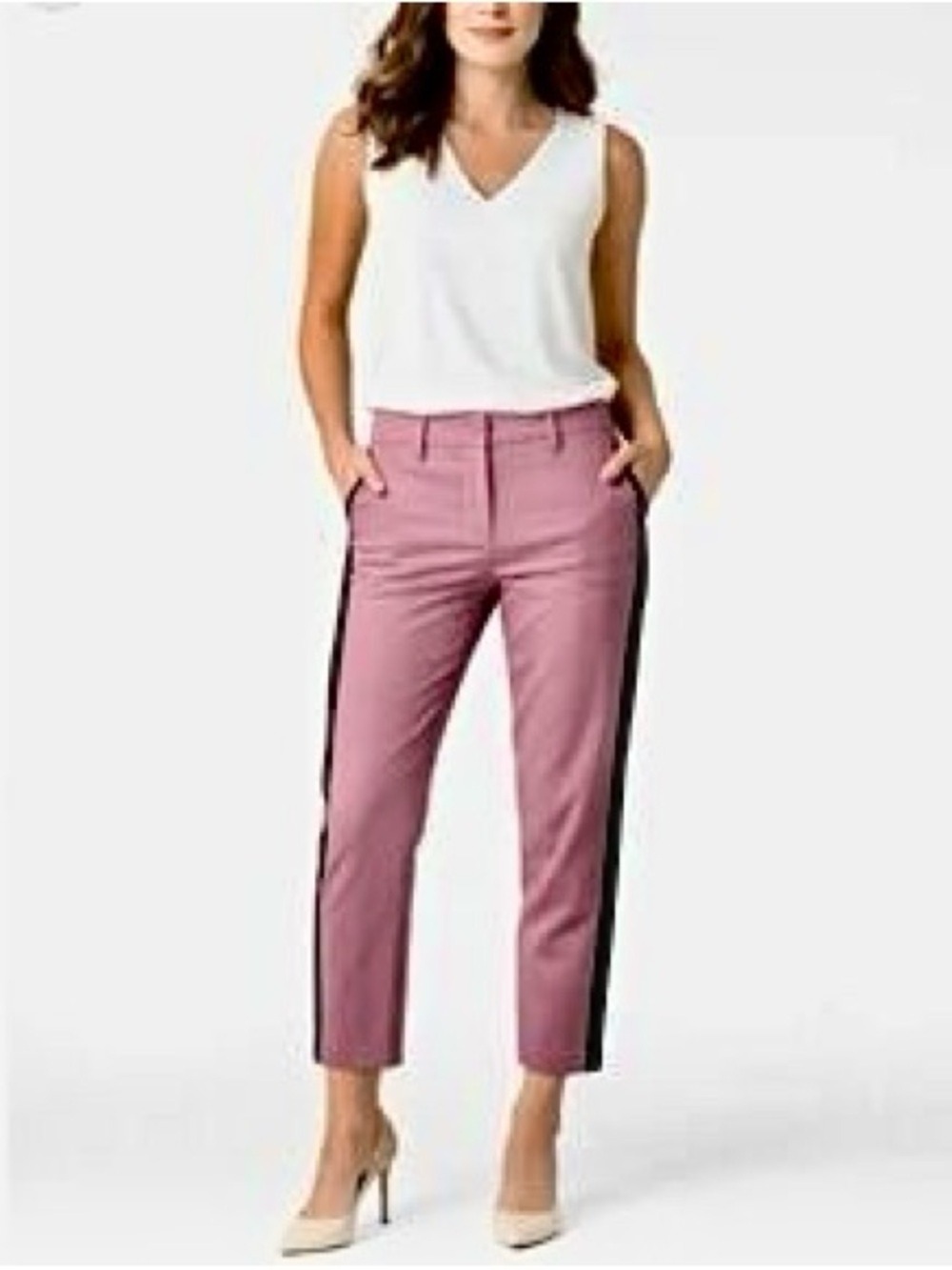 Wildfang The Empower color block cropped pants
